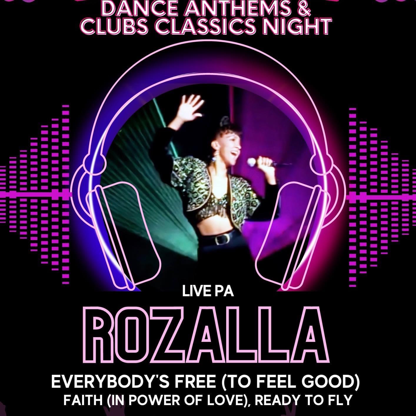 Rozzalla Live PA Shack Co Events